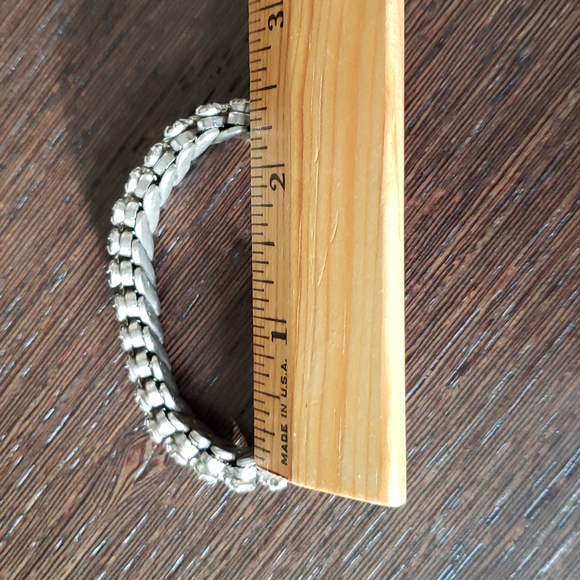 VTG Rhinestone stretch bracelet, 60ies - Picture 5 of 10